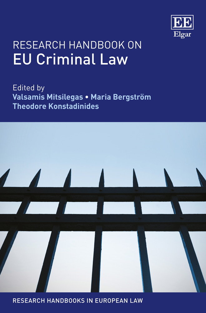 Research Handbook On EU Criminal Law