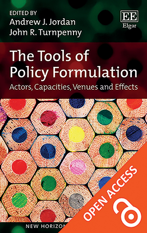 The Tools Of Policy Formulation Edited By Andrew J Jordan John R Turnpenny Pb List Price