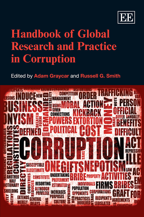 Handbook Of Global Research And Practice In Corruption